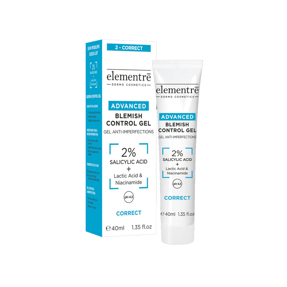 ELEMENTRE 2% Salicylic Acid Advanced Blemish Control Gel 40ML