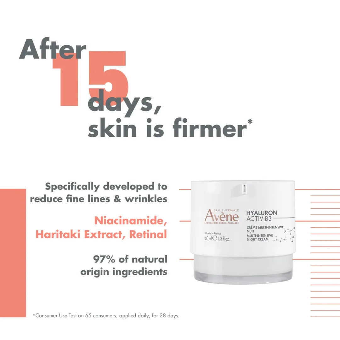 Avène Hyaluron Activ B3 Night Cream 40ml