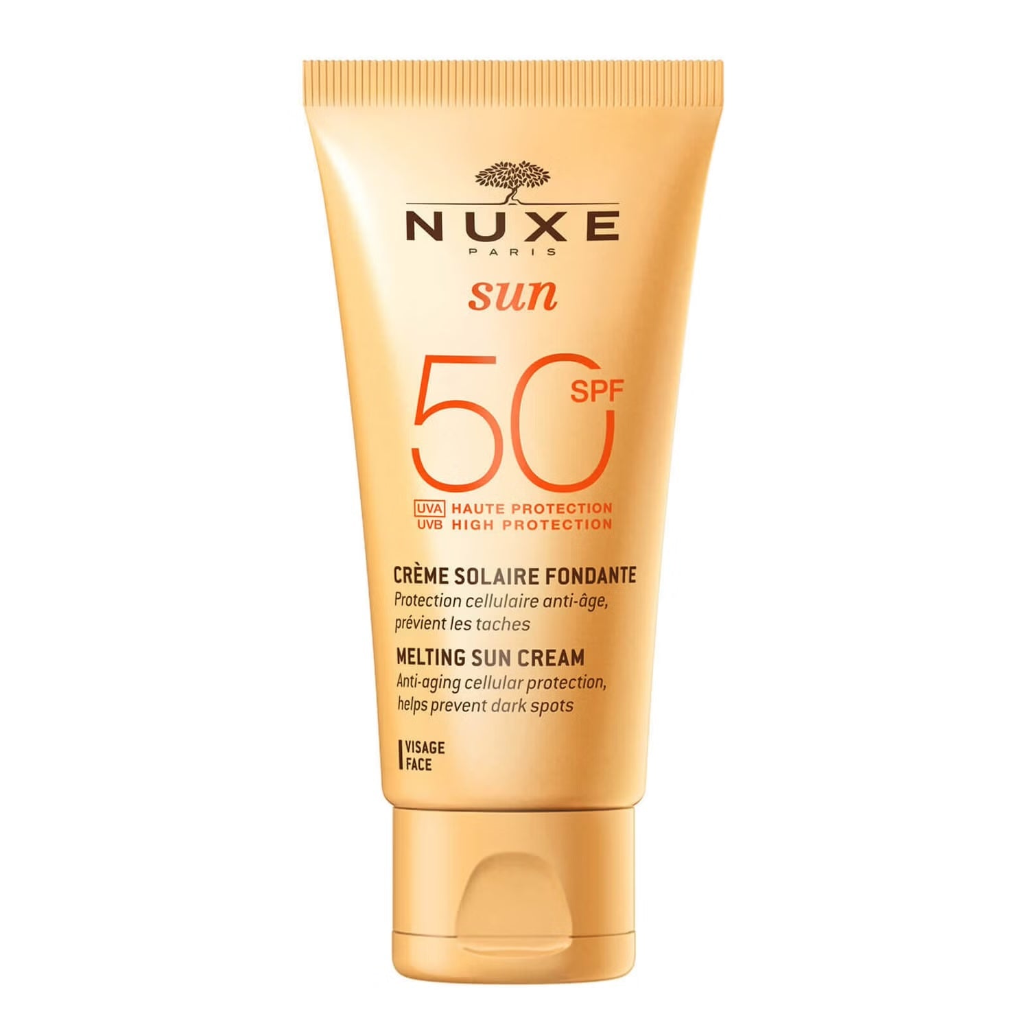 Nuxe Melting Sun Cream High Protection SPF50 Face
