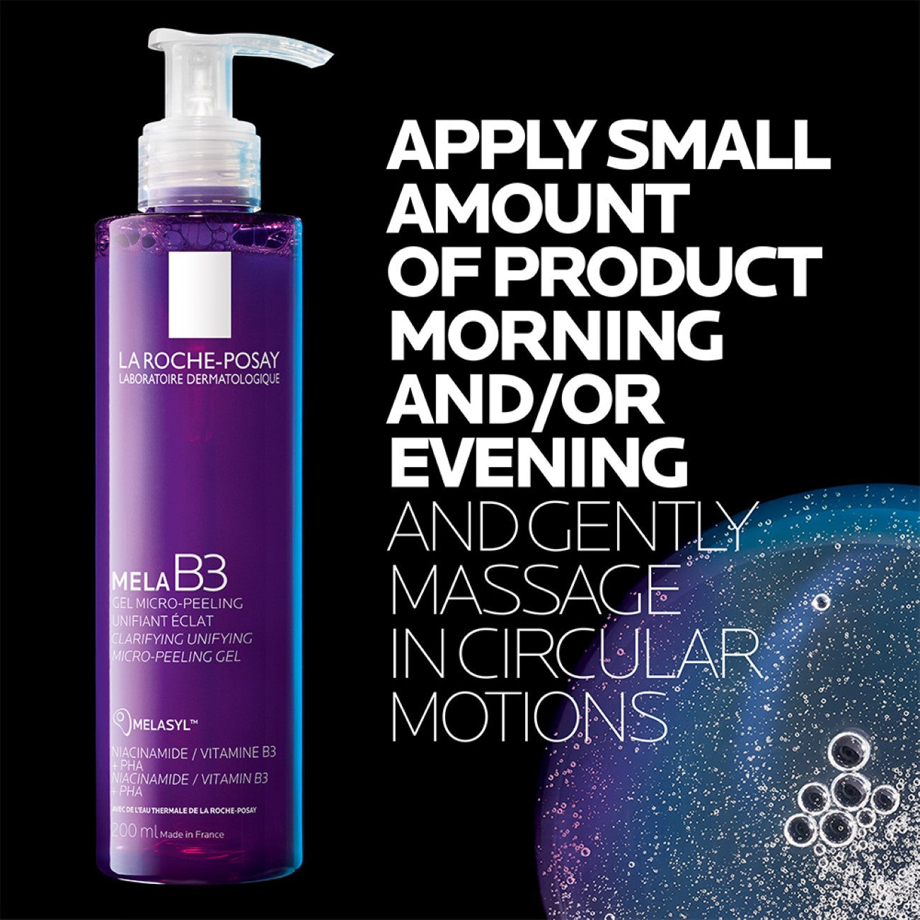 La Roche-Posay Mela B3 Anti-Dark Spots Cleanser With Niacinamide - For All Skin Types