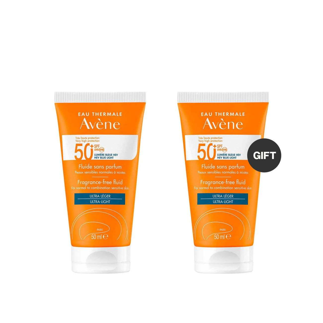 Very High Protection Fluid SPF50+ Ultra-Light Duo