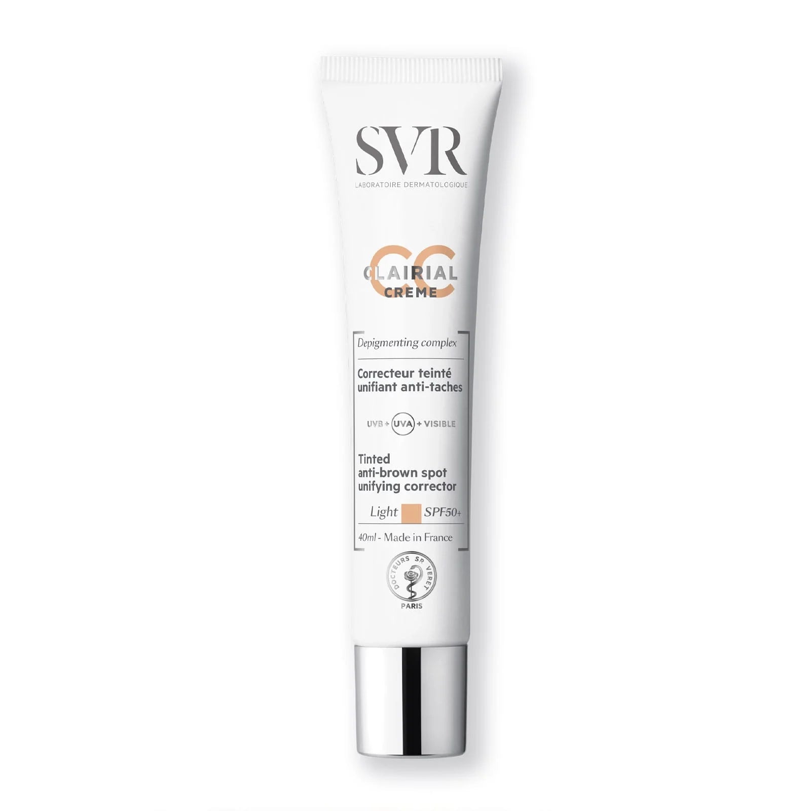 SVR Clairial CC Cream SPF50+ Light